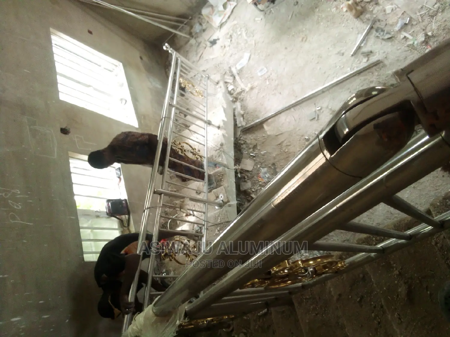 Stainless Handrails Installation 
