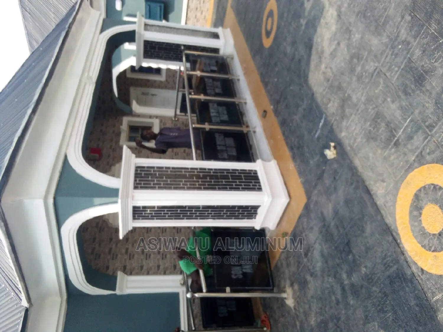 Stainless Handrails With Glass