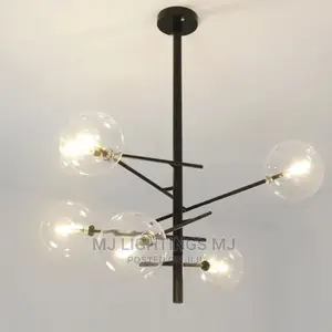 LED Pendant Light With Glass Bubbles