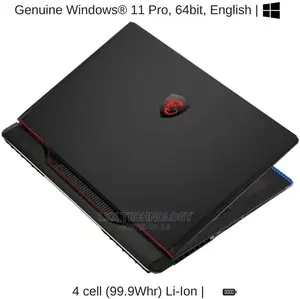 New Laptop MSI 32GB Intel Core I9 SSD 2T