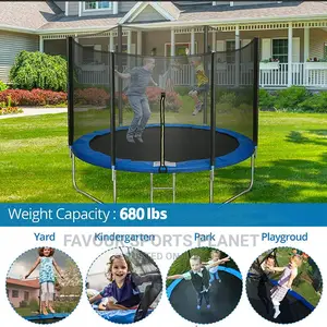 Brand New 10ft Trampoline With Protective Net