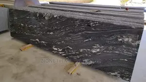 Indian Black Forest Granite Marble Slab