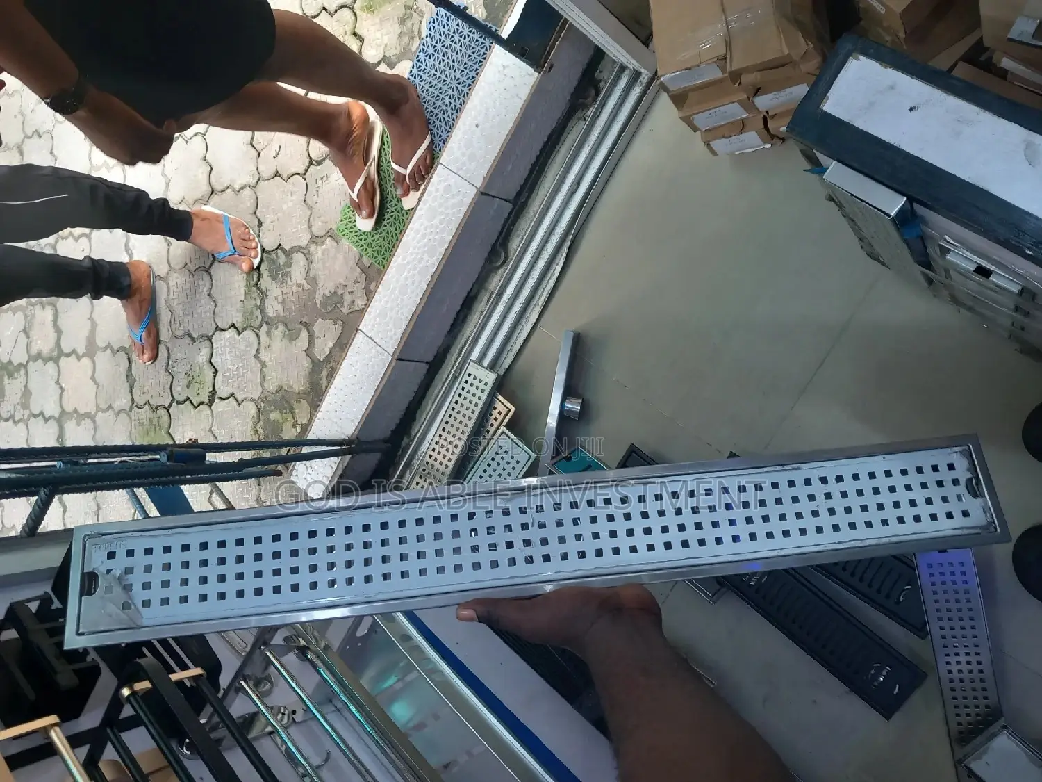 80cm Stainless Floor Drain