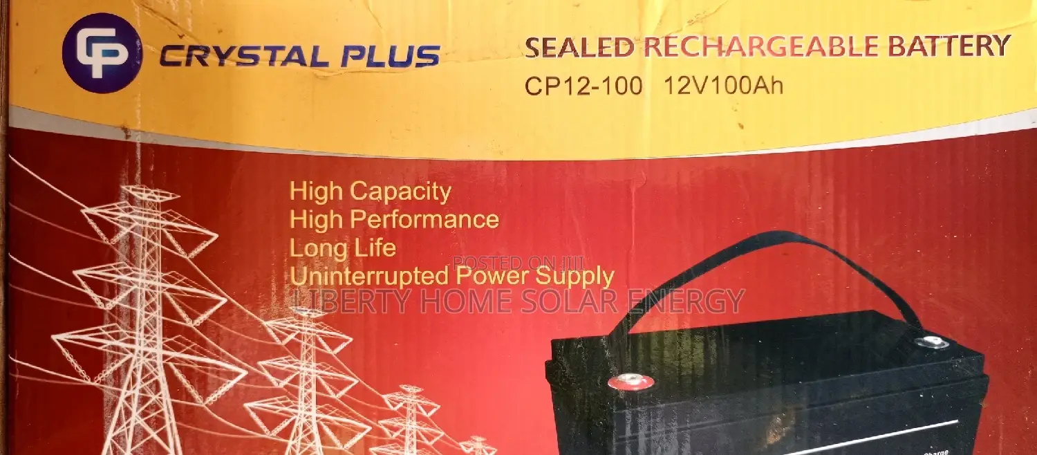 Crystal Plus 100ah Battery