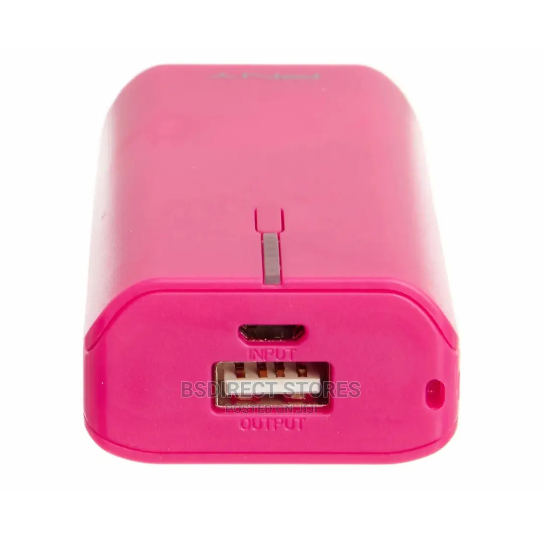 PNY - Powerpack T2600 USB Rechargeable External Battery Pink