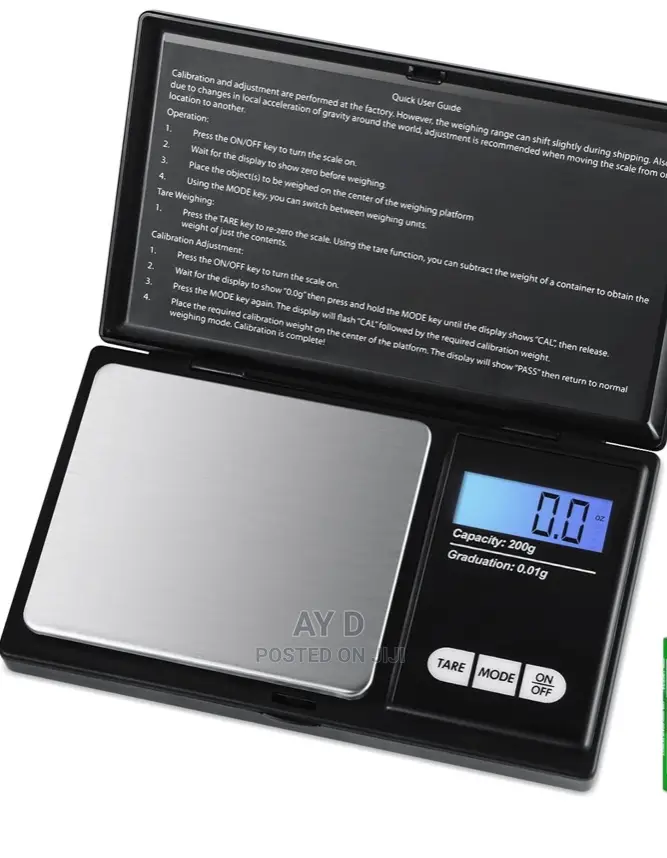 Mini Pocket Digital Scale LCD Display