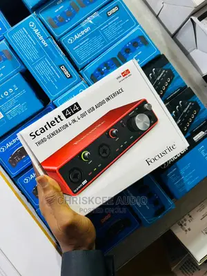 Focusrite Scarlett 4i4 3rd Gen Audio Interface Soundcard