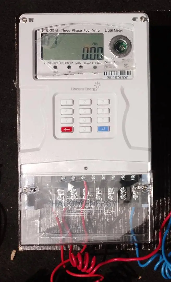 Dual Energy Source Three Phase Meter (Non-Disco)