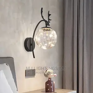 Modern Wall Glass Lights for Beside Living Room