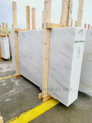 Italian White Carara Marble Slab