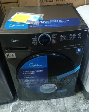 Brand Midea Front Loader Washing Dryer (8/6kgdry)-Inverter