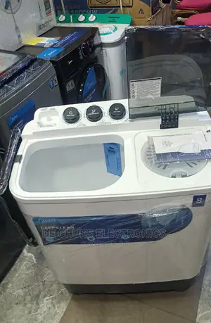 Brand New MIDEA Twin Tub (8kg) TURBO Air Dry Washing Machine