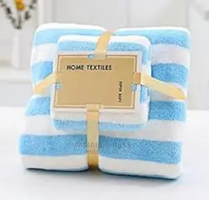 2 in 1 Plain and Pattern Towel