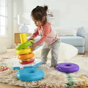 Fisher-price Giant Ring Stack Infant And Toddler Stacking