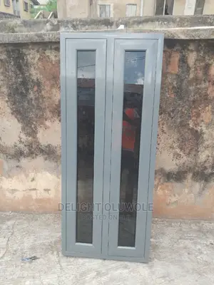 Casement Window Gray Color