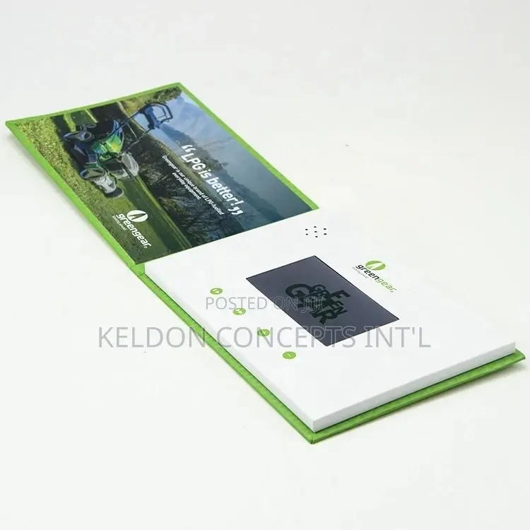 Video Brochure Display Pop Up Video Card