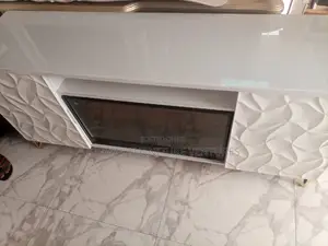 Fireplace TV Stand With Speaker