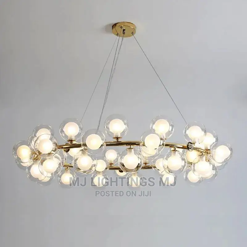 LED Bubble Chandelier Light.