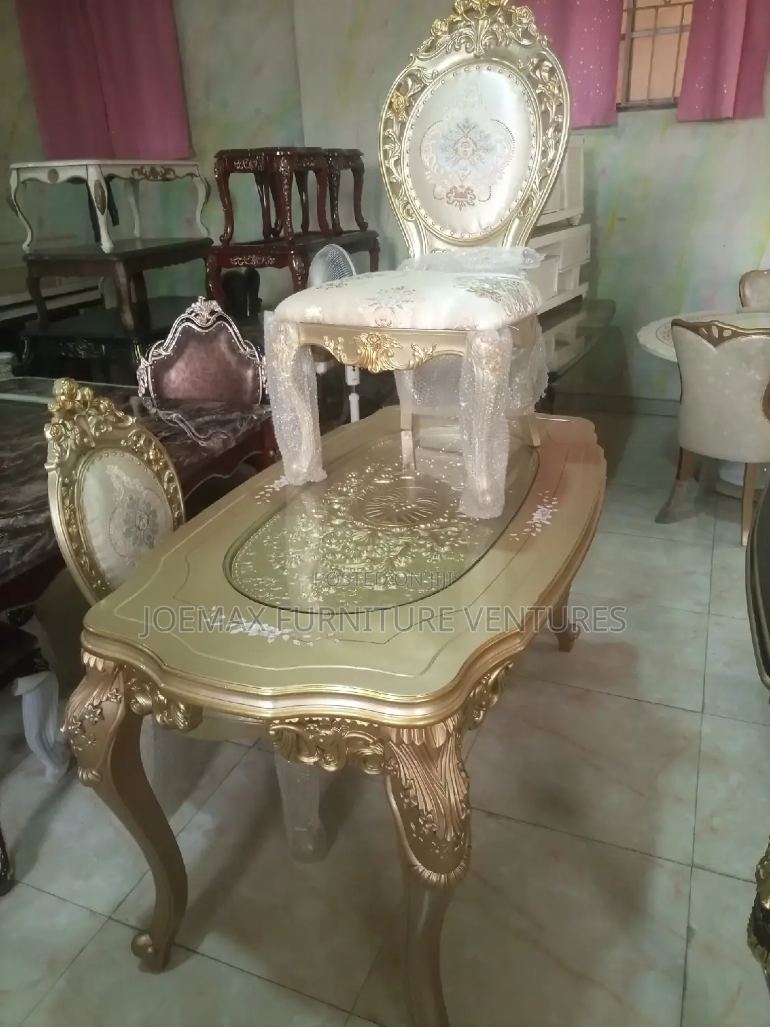 Chinese Royal Dining Table By 6