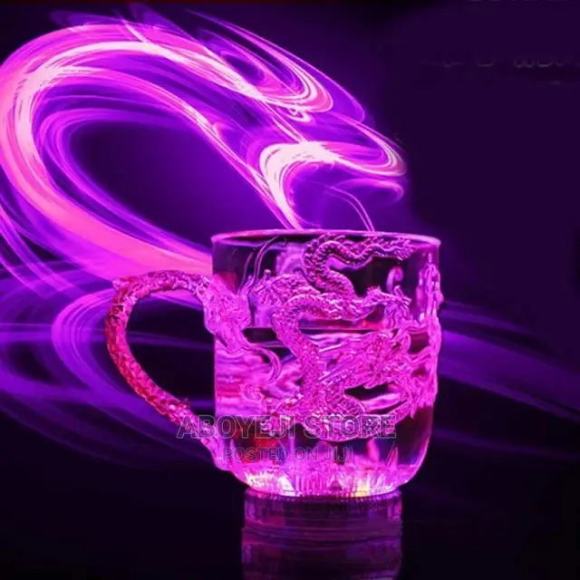 Inductive Cup Rainbow Color Led Cup