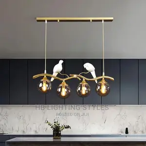 Nordic Glass Dining Chandelier Light