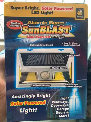 Atomic Sun Blast Motion Sensor Solar Light