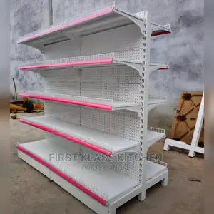 High Quality Double Supermarket Shelf