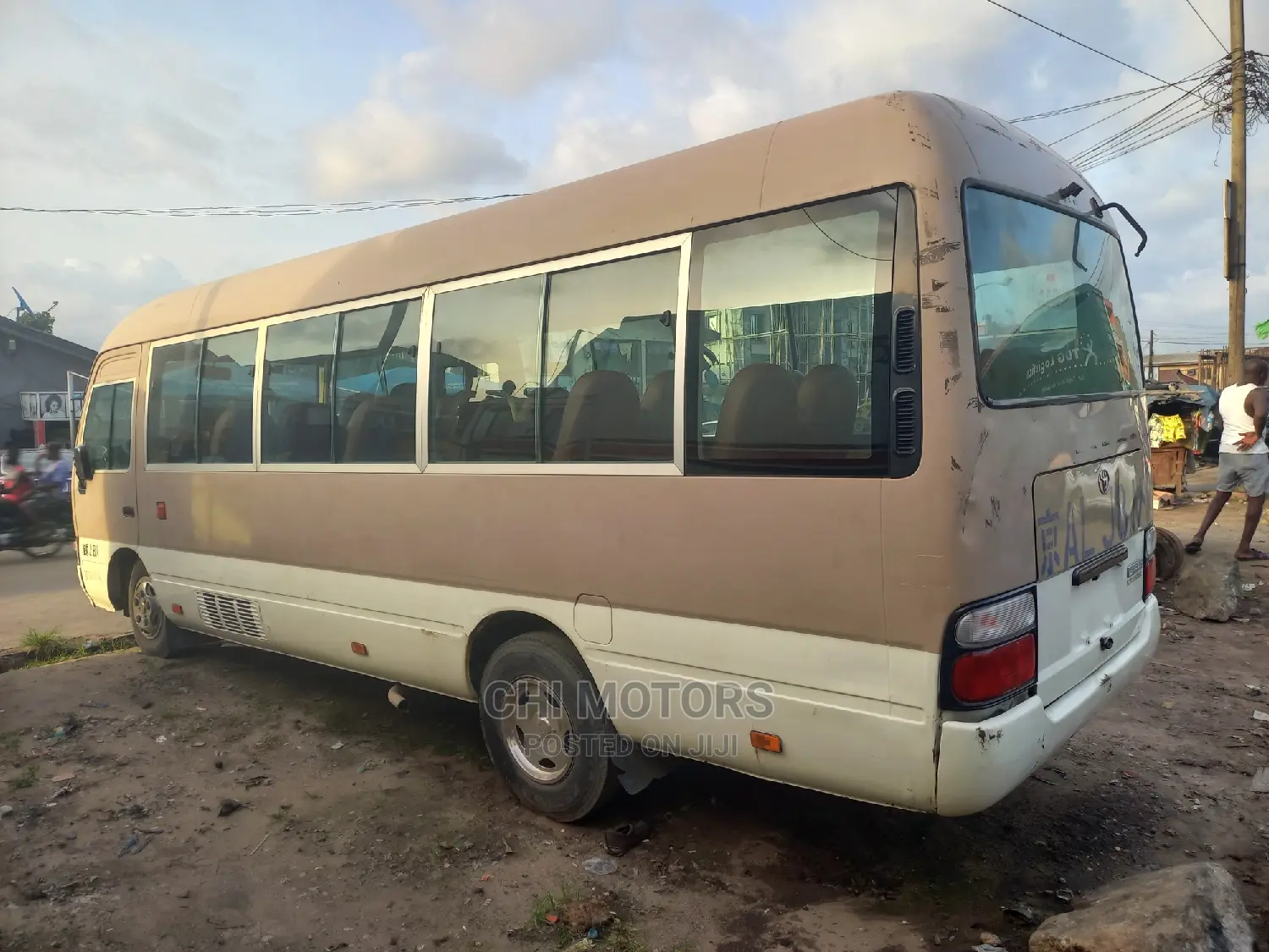 Toyota Coaster 2012 Grey