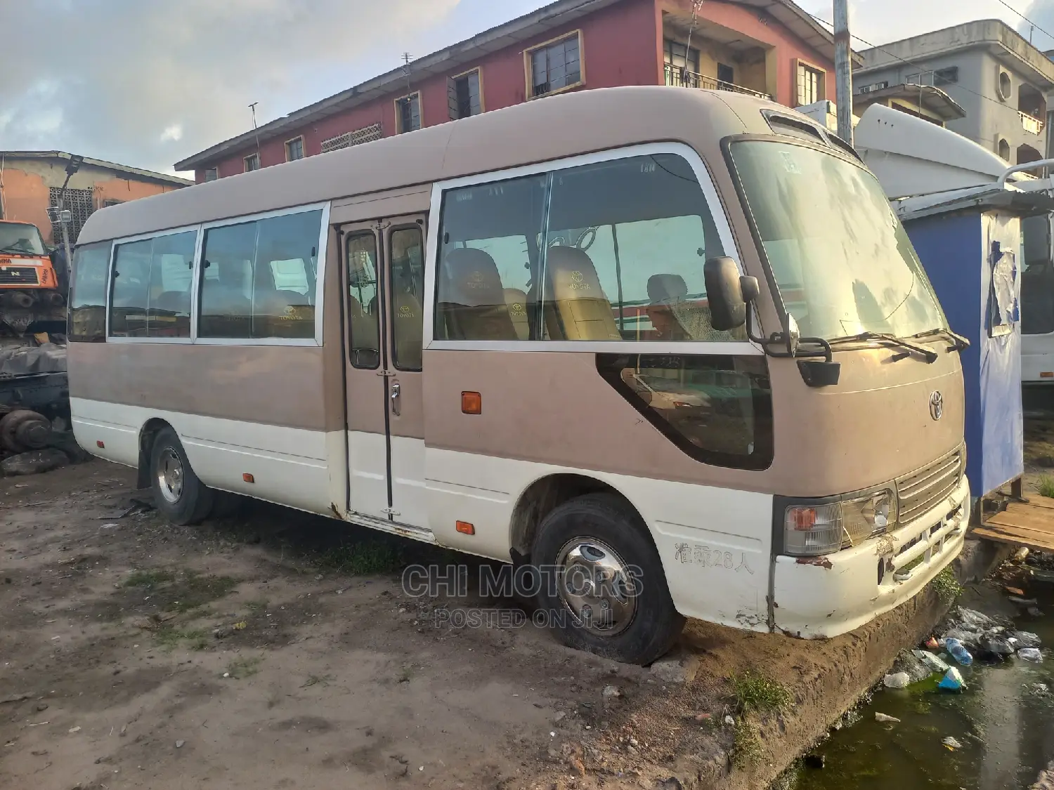 Toyota Coaster 2012 Grey