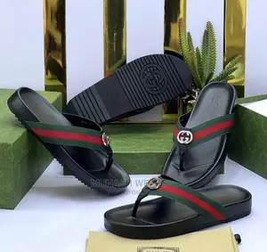 Original Leather Slipers Design for Men