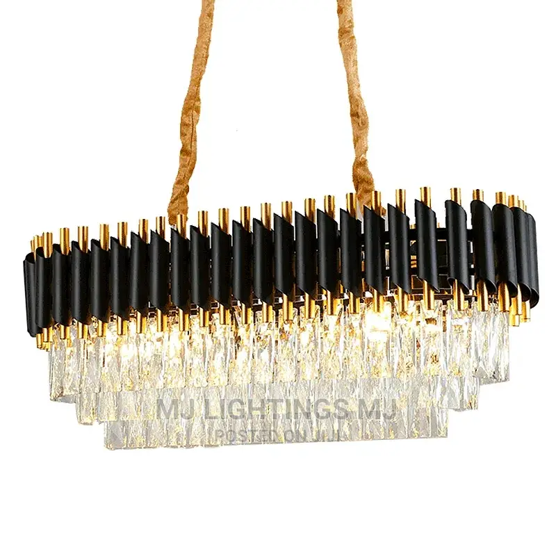 Postmodern Crystal Chandelier Lights.