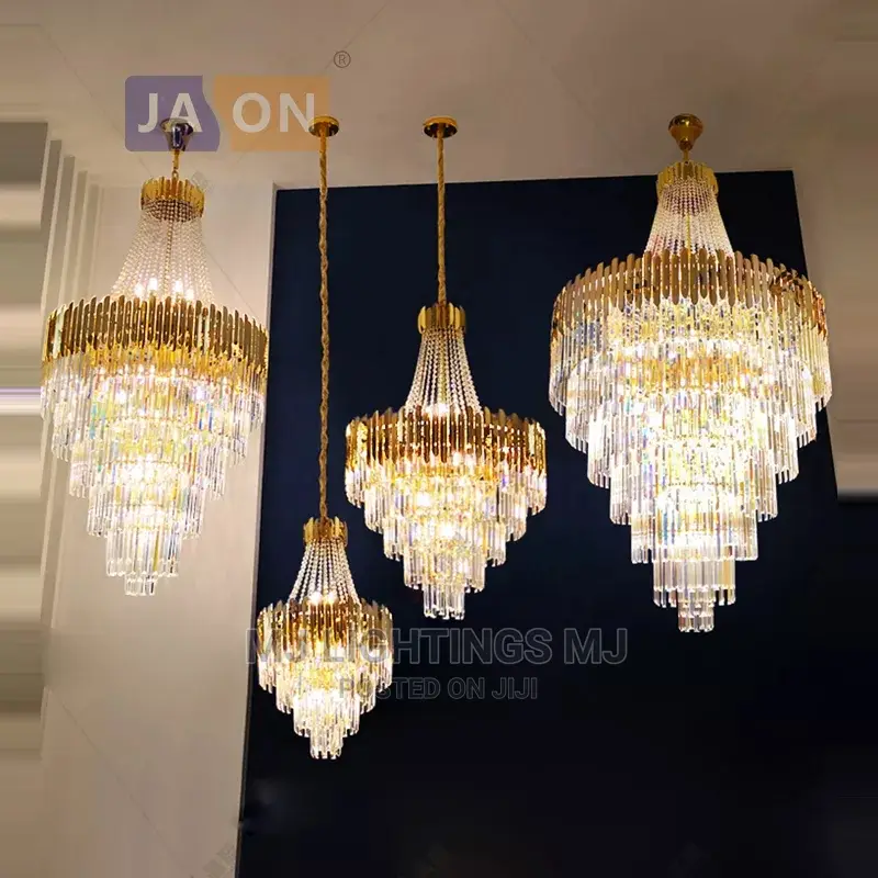 Luxury Crystal Hanging LED Chandelier Light.