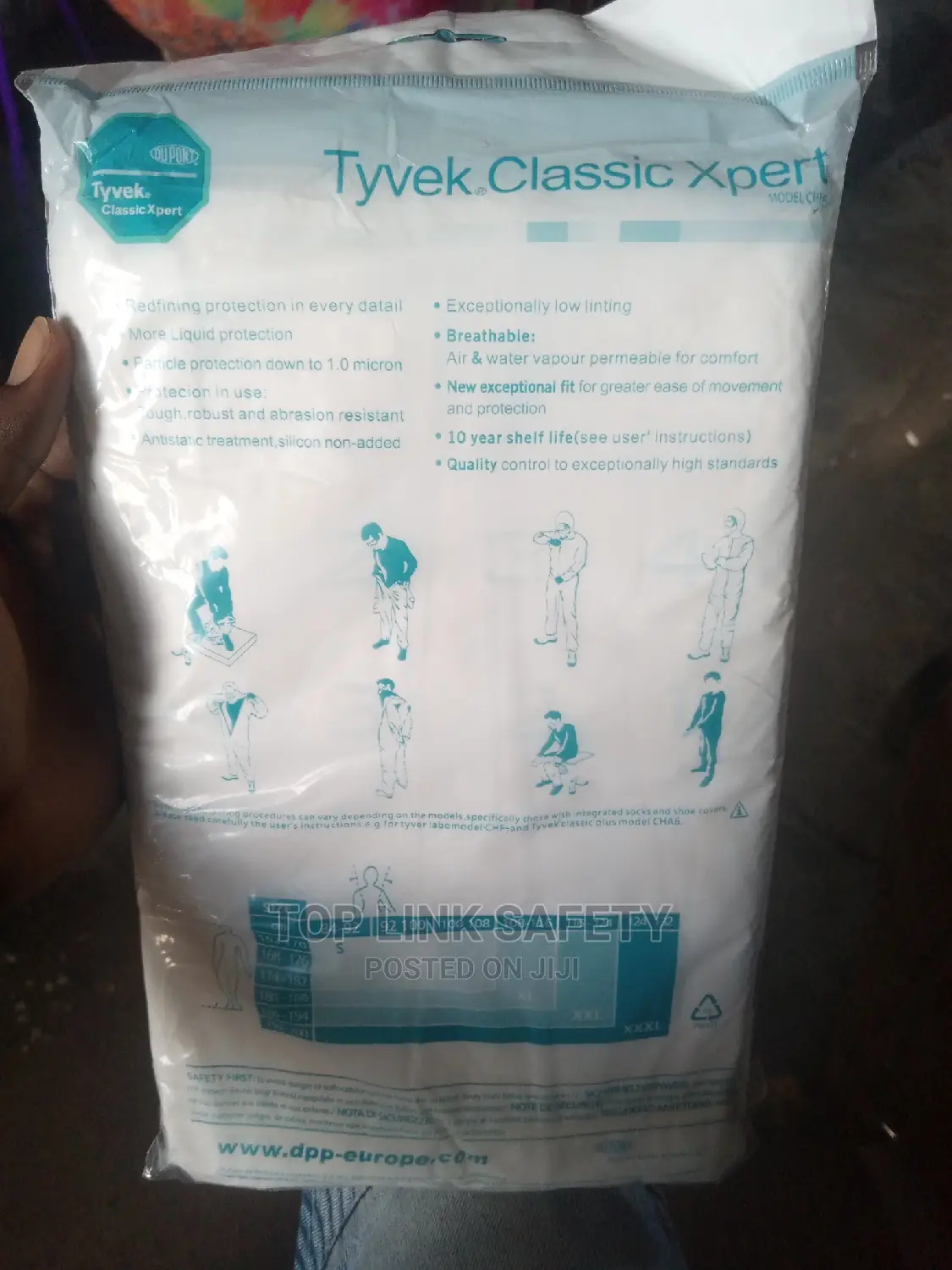 Tyvke Disposable Coveralls