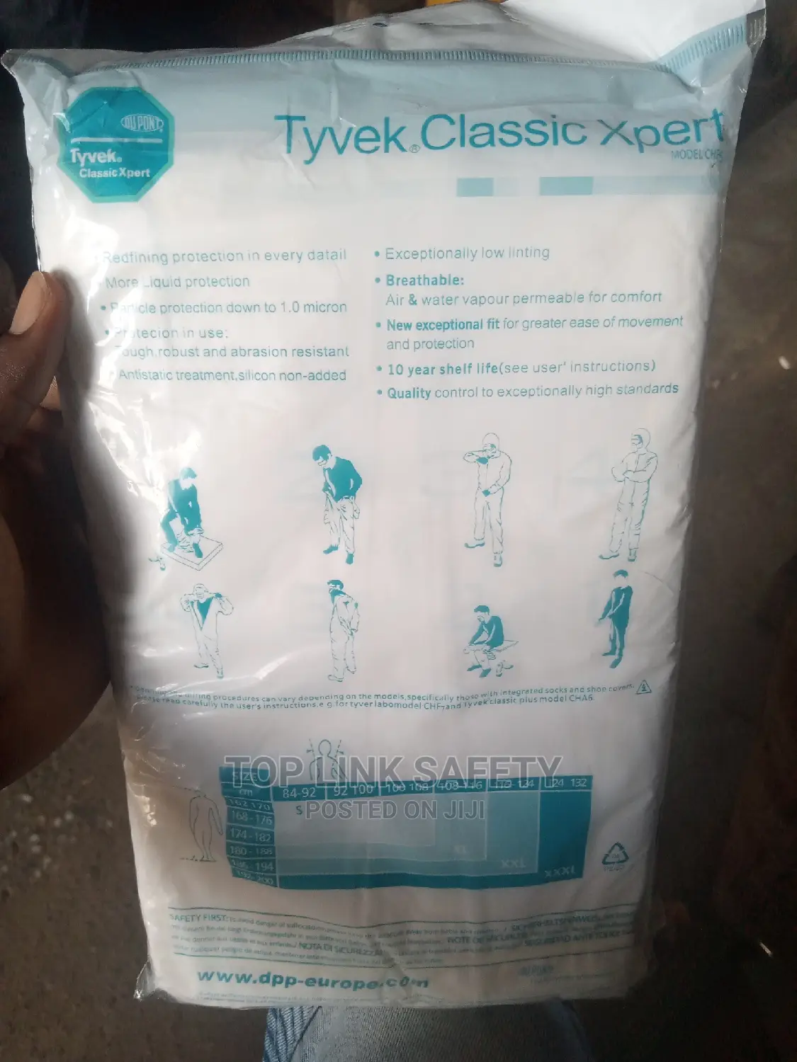 Tyvke Disposable Coveralls