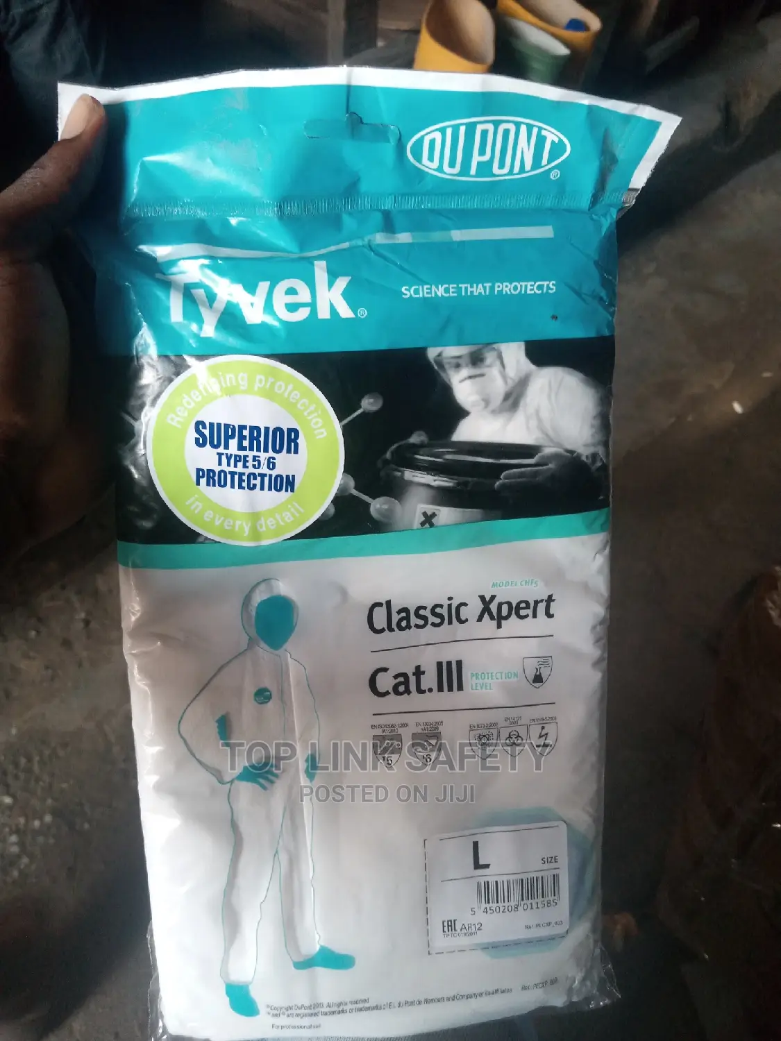 Tyvke Disposable Coveralls