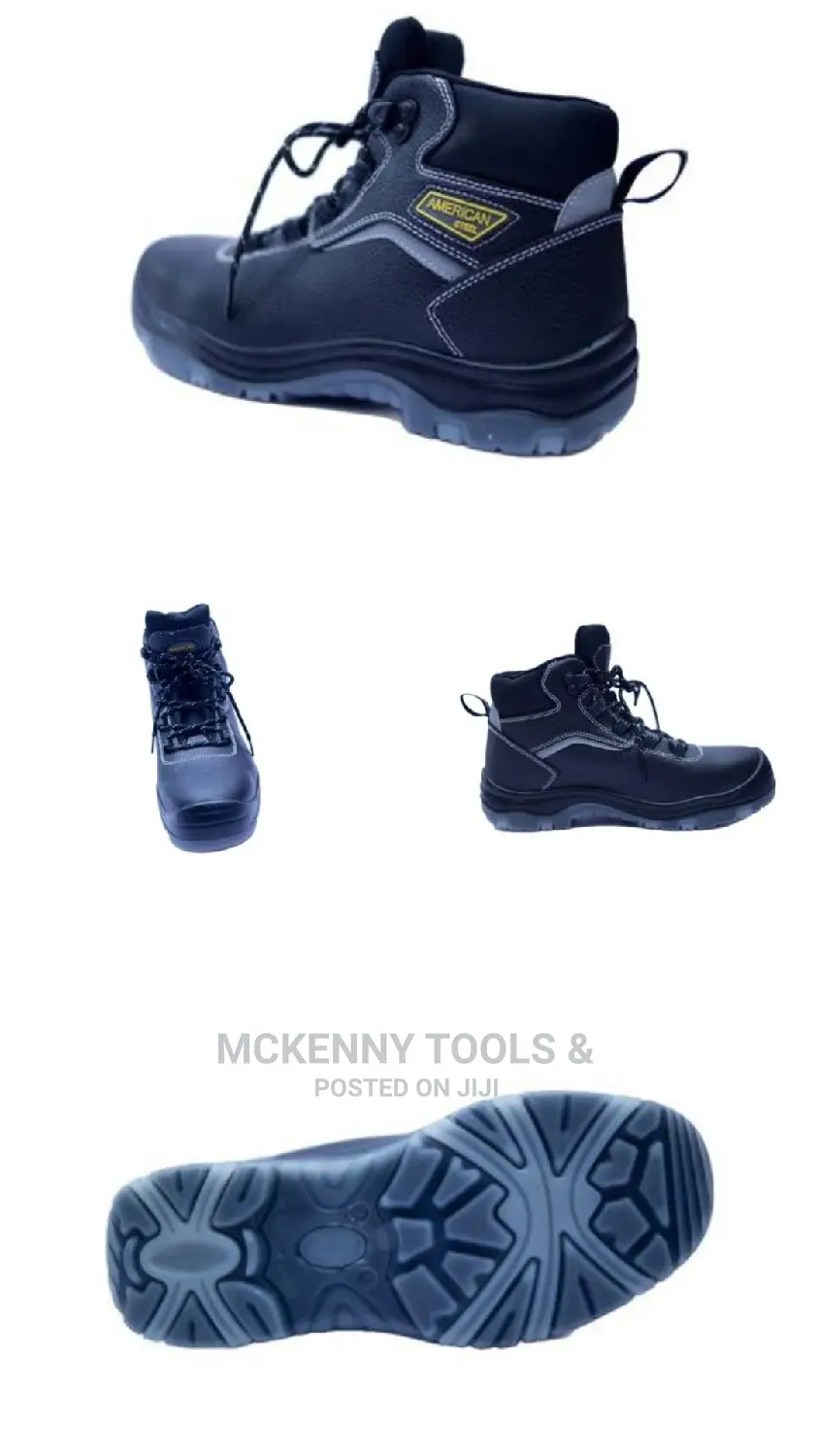 Great American Steel Safety Boot in Lagos Island (Eko) Shoes, Mc