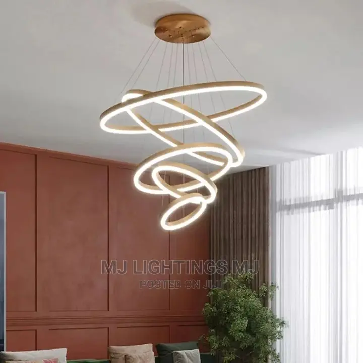 LED Rings Circle Ceiling Hanging Lights.