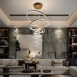 Modern LED Rings Smart Chandelier Lights
