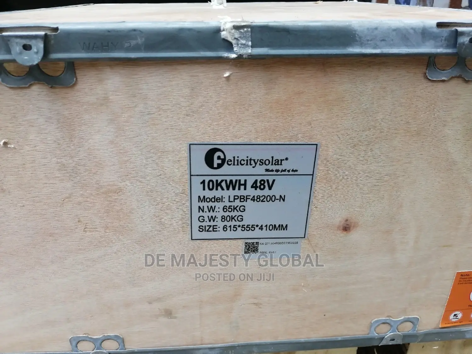 Felicity 10kwh48v Lithium Battery