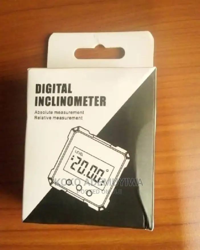 LCD Digital Inclinometer Angle Level Protractor With Magnet