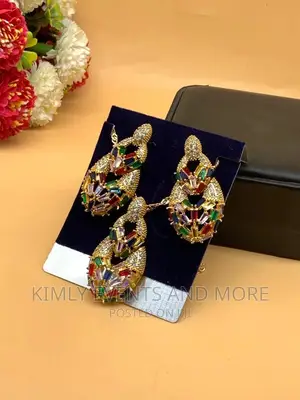 Zirconia Jewelry Set With Chain