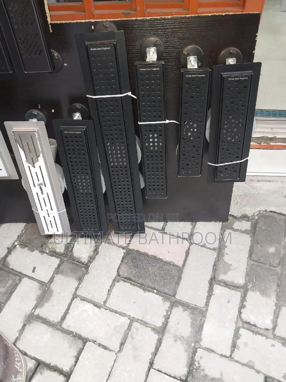 Matt Black Drain In Designs