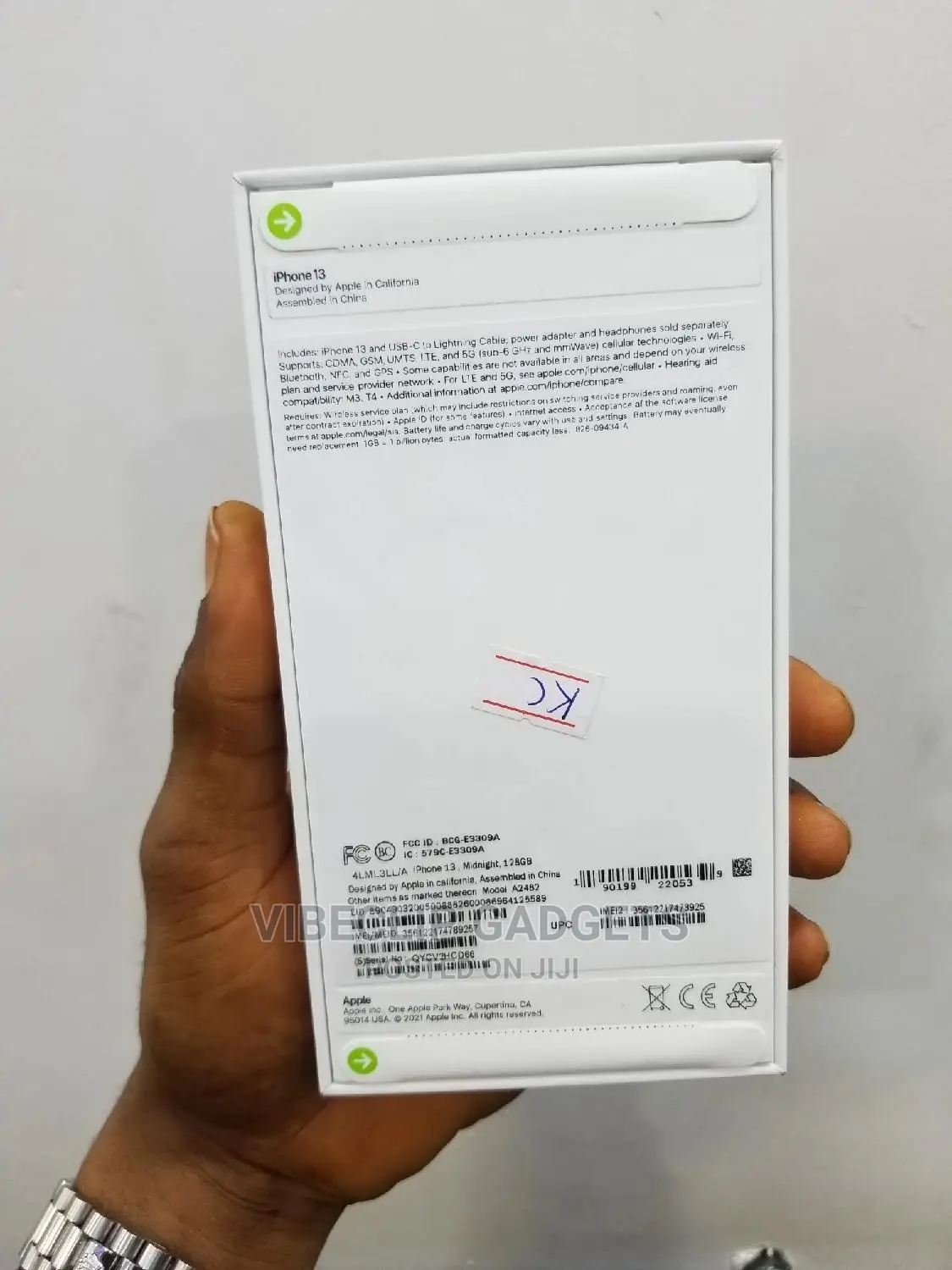 New Apple iPhone 13 128 GB Black
