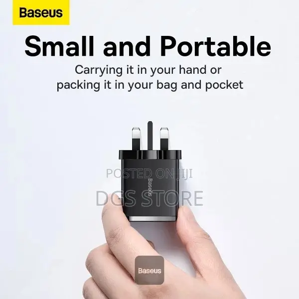 Baseus Compact Fast Charger 2u+C 30w