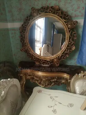 Console Mirror With Table .