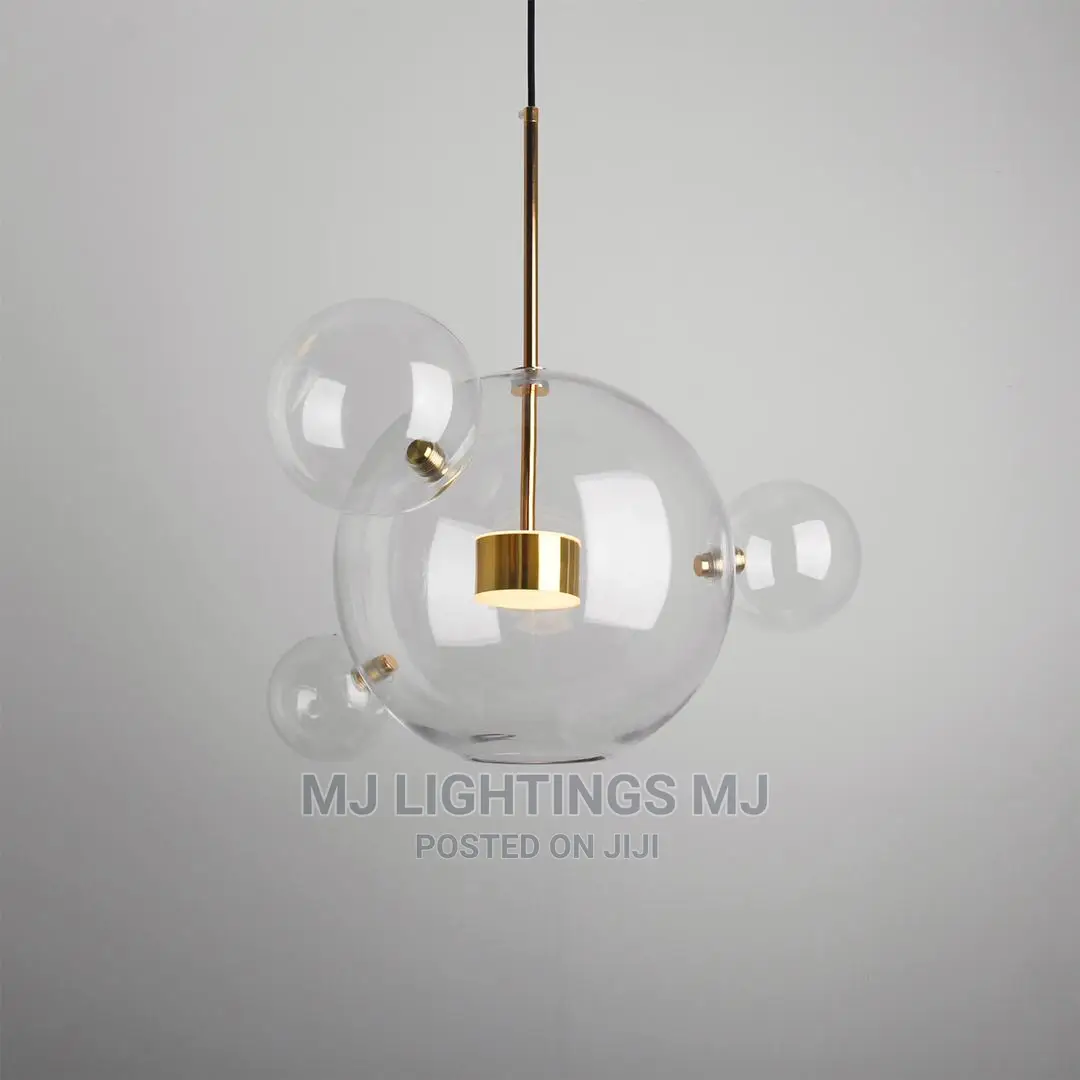 Modern Chandelier Bubble Ball Pendant Light