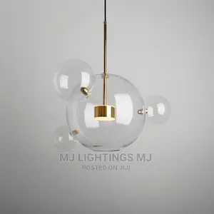 Modern Chandelier Bubble Ball Pendant Light