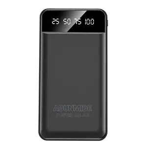 Fast Charging 10,000 Mah Powerbank With Inbuilt Cable