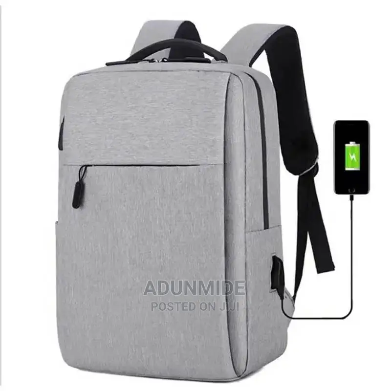 Big Laptop Bagpack With USB Charging Q