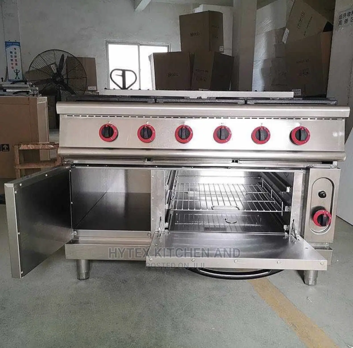 Quality 6burner With Oven Electric Cooker